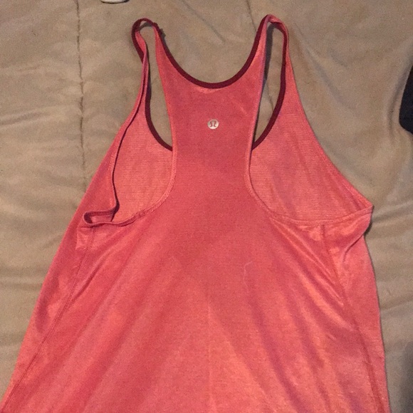Racer back pink lululemon tank top - Picture 2 of 2